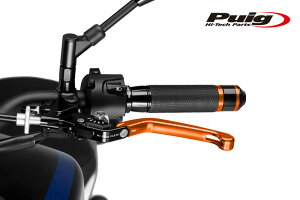 Puig 210TP FOLDABLE CLUTCH LEVER 3.0ORANGE/SILVERi|^Cvj