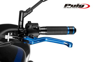 Puig 220AN NON-FOLDABLE CLUTCH LEVER 3.0BLUE/BLACKiŒ^Cvj