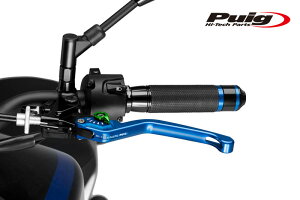Puig 220AV NON-FOLDABLE CLUTCH LEVER 3.0BLUE/GREENiŒ^Cvj