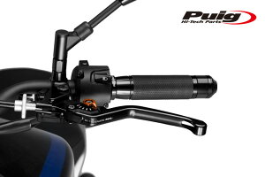 Puig 220NT NON-FOLDABLE CLUTCH LEVER 3.0BLACK/ORANGEiŒ^Cvj
