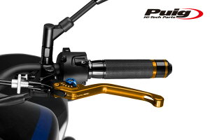 Puig 220OA NON-FOLDABLE CLUTCH LEVER 3.0GOLD/BLUEiŒ^Cvj
