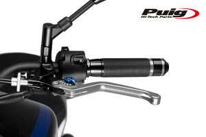 Puig 220PA NON-FOLDABLE CLUTCH LEVER 3.0SILVER/BLUEiŒ^Cvj