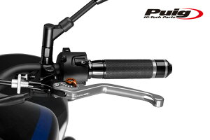 Puig 220PT NON-FOLDABLE CLUTCH LEVER 3.0SILVER/ORANGEiŒ^Cvj