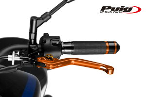 Puig 220TO NON-FOLDABLE CLUTCH LEVER 3.0ORANGE/GOLDiŒ^Cvj