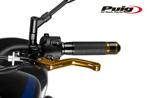 Puig 230ON SHORT CLUTCH LEVER 3.0 GOLD/BLACKiŒ^Cvj