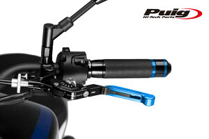 Puig 24ANP EXTENDABLE FOLDABLE CLUTCH LEVER 3.0BLUE/SILVER iS/|^Cvj
