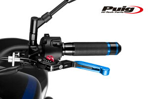 Puig 24ANR EXTENDABLE FOLDABLE CLUTCH LEVER 3.0BLUE/RED iS/|^Cvj