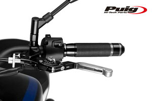 Puig 24PNP EXTENDABLE FOLDABLE CLUTCH LEVER 3.0SILVER/SILVER iS/|^Cvj