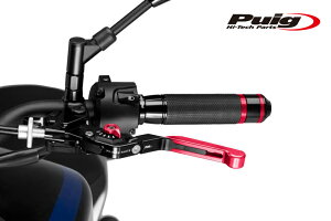 Puig 24RNR EXTENDABLE FOLDABLE CLUTCH LEVER 3.0RED/RED iS/|^Cvj
