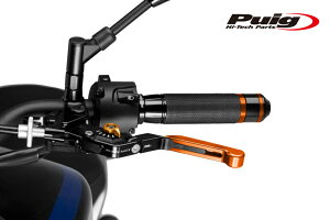 Puig 24TNO EXTENDABLE FOLDABLE CLUTCH LEVER 3.0ORANGE/GOLD iS/|^Cvj