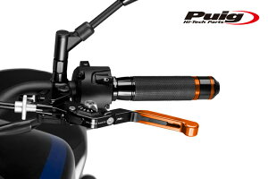 Puig 24TNP EXTENDABLE FOLDABLE CLUTCH LEVER 3.0ORANGE/SILVER iS/|^Cvj