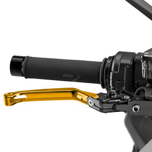 Puig 4110ON BRAKE LEVER 4.0.FOLDABLE [GOLD/BLACK] �i�|�^�C�v�j �v�[�` �u���[�L���o�[