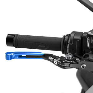 Puig 414ANY BRAKE LEVER 4.0.EXTENDABLE [BLUE/TITANIUM] �i�S�������A�|�^�C�v�j �v�[�` �u���[�L���o�[
