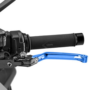 Puig 4210AP CLUTCH LEVER 4.0.FOLDABLE [BLUE/SILVER] �i�|�^�C�v�j �v�[�` �N���b�`���o�[