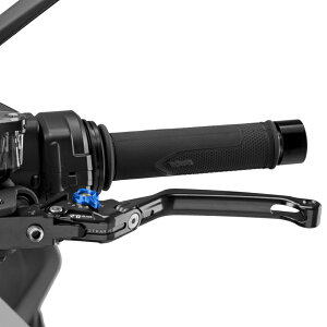 Puig 4210NA CLUTCH LEVER 4.0.FOLDABLE [BLACK/BLUE] �i�|�^�C�v�j �v�[�` �N���b�`���o�[
