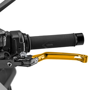 Puig 4210OY CLUTCH LEVER 4.0.FOLDABLE [GOLD/TITANIUM] �i�|�^�C�v�j �v�[�` �N���b�`���o�[