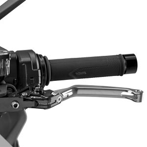 Puig 4210PN CLUTCH LEVER 4.0.FOLDABLE [SILVER/BLACK] �i�|�^�C�v�j �v�[�` �N���b�`���o�[