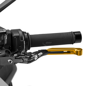 Puig 424ONN CLUTCH LEVER 4.0.EXTENDABLE [GOLD/BLACK] �i�S�������A�|�^�C�v�j �v�[�` �N���b�`���o�[