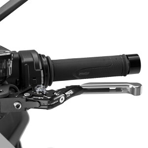 Puig 424PNY CLUTCH LEVER 4.0.EXTENDABLE [SILVER/TITANIUM] �i�S�������A�|�^�C�v�j �v�[�` �N���b�`���o�[