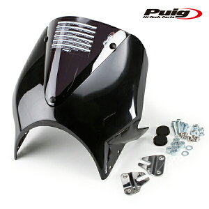 Puig 003NF WINDSHIELD VISION BIKINI COWL [DARK SMOKE] ėp v[` XN[ JE