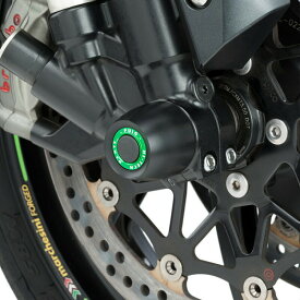 [期間限定25%OFF]Puig 20120N PHB19 FRONT AXLE SLIDER Kawasaki ZX-10R (16-23) ZX-10RR (17-23) ZX-10 SE (18-20) プーチ スライダー パッド