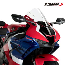 Puig 20313W RACING-SCREEN [CLEAR] HONDA CBR1000RR R-FIRE BLADE (20-23) CBR1000RR R-FIRE BLADE SP (20-23) CBR1000RR R-FIRE BLADE 30 ANNIVERSARY (22-23) プーチ スクリーン カウル