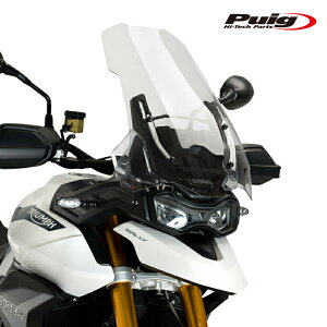 Puig 20375W SCREEN TOURING [CLEAR] TRIUMPH TIGER 900/GT/GT LOW/GT PRO (20-23) TIGER 900 RALLY (20-23) �v�[�` �X�N���[�� �J�E��