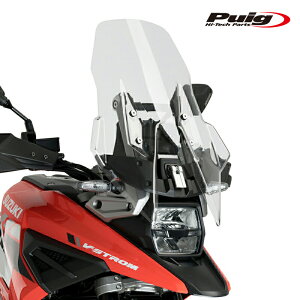 Puig 20411W TOURING SCREEN [CLEAR] SUZUKI DL1050 V-STROM(20-24) v[` XN[ JE XYL VXg[