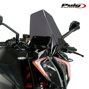 Puig 20461F NEW GENERATION TOURING [DARK SMOKE] KTM 1290 SUPERDUKE R (20-24) 1290 SUPERDUKE R EVO (22-23) �v�[�` �X�N���[�� �J�E��