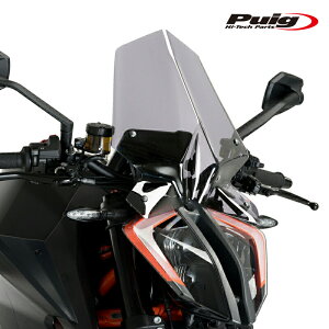 Puig 20461H NEW GENERATION TOURING [SMOKE] KTM 1290 SUPERDUKE R (20-24) 1290 SUPERDUKE R EVO (22-23) �v�[�` �X�N���[�� �J�E��