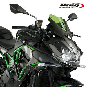 Puig 20506V NEW GENERATION SPORT [GREEN] Kawasaki Z H2 (20-24) Z H2 SE (21-25) �v�[�` �X�N���[�� �J�E��