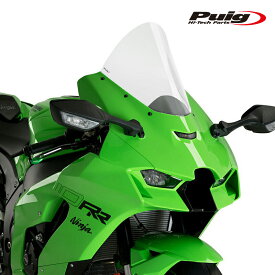 Puig 20540W RACING-SCREEN [CLEAR] Kawasaki ZX-10R (21-23) ZX-10RR (21-23) プーチ スクリーン カウル