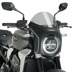 Puig 3133H RETRO SEMI FAIRING [SMOKE] HONDA CB1000R NEO SPORTS CAFE (18-20) v[` XN[ JE