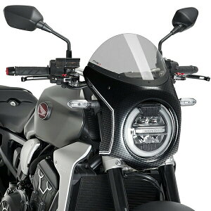 Puig 3143H RETRO SEMI FAIRING [CARBON PRINT/SMOKE] HONDA CB1000R NEO SPORTS CAFE (18-20) v[` XN[ JE