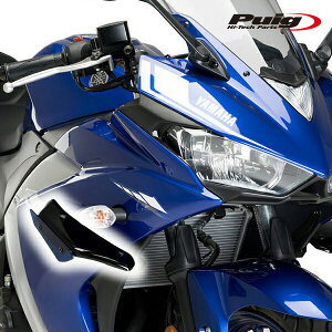 Puig 3171A SIDE SPOILER WINGLET [BLUE] YAMAHA YZF-R3 (15-18) YAMAHA YZF-R25 (15-18) �v�[�` �T�C�h�X�|�C���[ �E�C���O���b�g �_�E���t�H�[�X