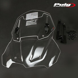 Puig 3178W SCREEN TOURING [CLEAR] BMW F750GS (18-23) F850GS (18-23) F850GS ADVENTURE (19-23) プーチ スクリーン カウル