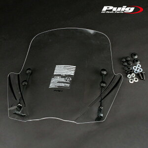 Puig 3492W WINDSHIELD T.X. [CLEAR] HONDA C125 X[p[Ju (19-25) 125I C125 E4 X[p[Ju (18-20) v[` XN[ JE