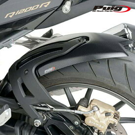 Puig 3503C REAR-FENDER【CARBON PRINT】BMW R1200R/R1200RS (18) R1250R (19-25) R1250RS (19-25) プーチ リアフェンダー