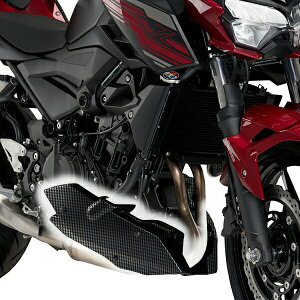 Puig 3554C ENGINE-SPOILER [CARBON PRINT] Kawasaki Z400 (19-21) v[` A_[JE