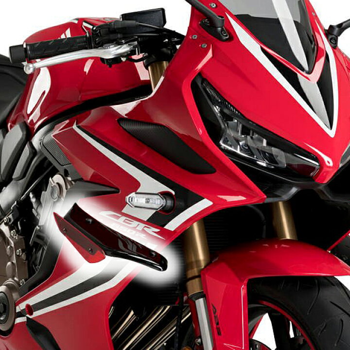 楽天市場】Puig 3569R SIDE SPOILER WINGLET [RED] HONDA CBR650R (19 