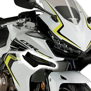 Puig 3614N SIDE SPOILER WINGLET [BLACK] HONDA CBR500R (19-25) CBR400R (19-25) v[` TChX|C[ ECObg _EtH[X