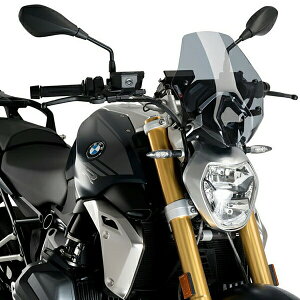Puig 3624H NEW GENERATION SPORT [SMOKE] �X�e�[�t�� BMW R1250R (18-22) �v�[�` �X�N���[�� �J�E��