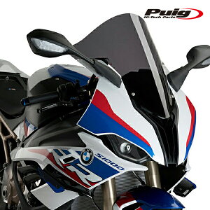 Puig 3641F RACING-SCREEN [DARK SMOKE] BMW S1000RR (19-25) M1000RR (21-22) �v�[�` �X�N���[�� �J�E��