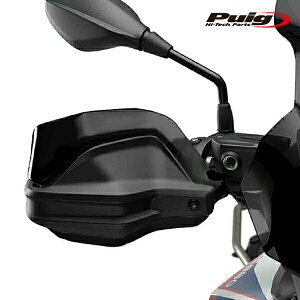 Puig 3763F HANDGUARDS EXTENSION [DARK SMOKE] BMW F750GS (18-24) F800GS ADVENTURE (13-23) �v�[�` �n���h�K�[�h �G�N�X�e���V����