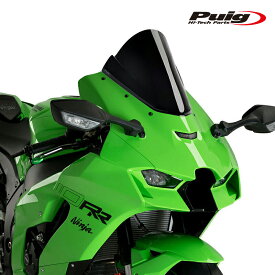 Puig 20541N RACING-SCREEN [BLACK] Kawasaki ZX-10R (21-23) ZX-10RR (21-23) プーチ スクリーン カウル