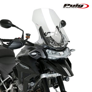 Puig 21336W SCREEN TOURNG[CLEAR] TRIUMPH TIGER 1200 GT (22-24) TIGER 1200 GT PRO/EXPLORER (22-25) �v�[�` �X�N���[�� �J�E��