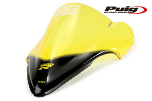 Puig 4826G RACING SCREEN [YELLOW] SUZUKI GSX-R1300 �� HAYABUSA(08-18) GSX1300R HAYABUSA(13-18) �v�[�` �X�N���[�� �J�E��