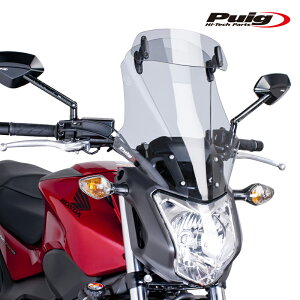Puig 6001H SCREEN TOURING with Multi Regulable [SMOKE] HONDA NC700S (12-13) NC750S (14-21) �v�[�` �X�N���[�� �J�E��