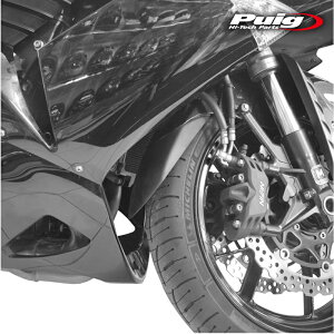 Puig 6163N EXTEND FENDER FRONT Kawasaki ZZR 1400 (06-23) GTR 1400 (07-23) �v�[�` �G�N�X�e���h�t�F���_�[