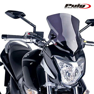 Puig 6251F NEW GENERATION SPORT [DARK SMOKE] SUZUKI GSR250 (13-17) SUZUKI INAZUMA 250 (13-17) �v�[�` �X�N���[�� �J�E��